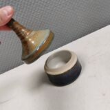 An incredibly beautiful lidded jar from Hampen Keramik, Denmark 1990s