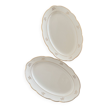 2 raviers anciens Villeroy & Boch Mettlach