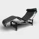LC4 chaise longue no. 1382 Le Corbusier, Jeanneret & Perriand Cassina, 1960