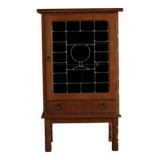 vintage bedside table | side table | Kjaernulf | oak