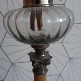 Vintage old kerosene lamp.