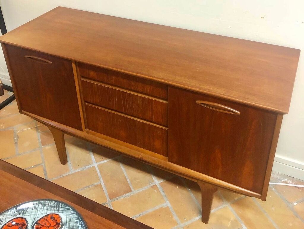 Enfilade Scandinavian style 128 cm, 1960