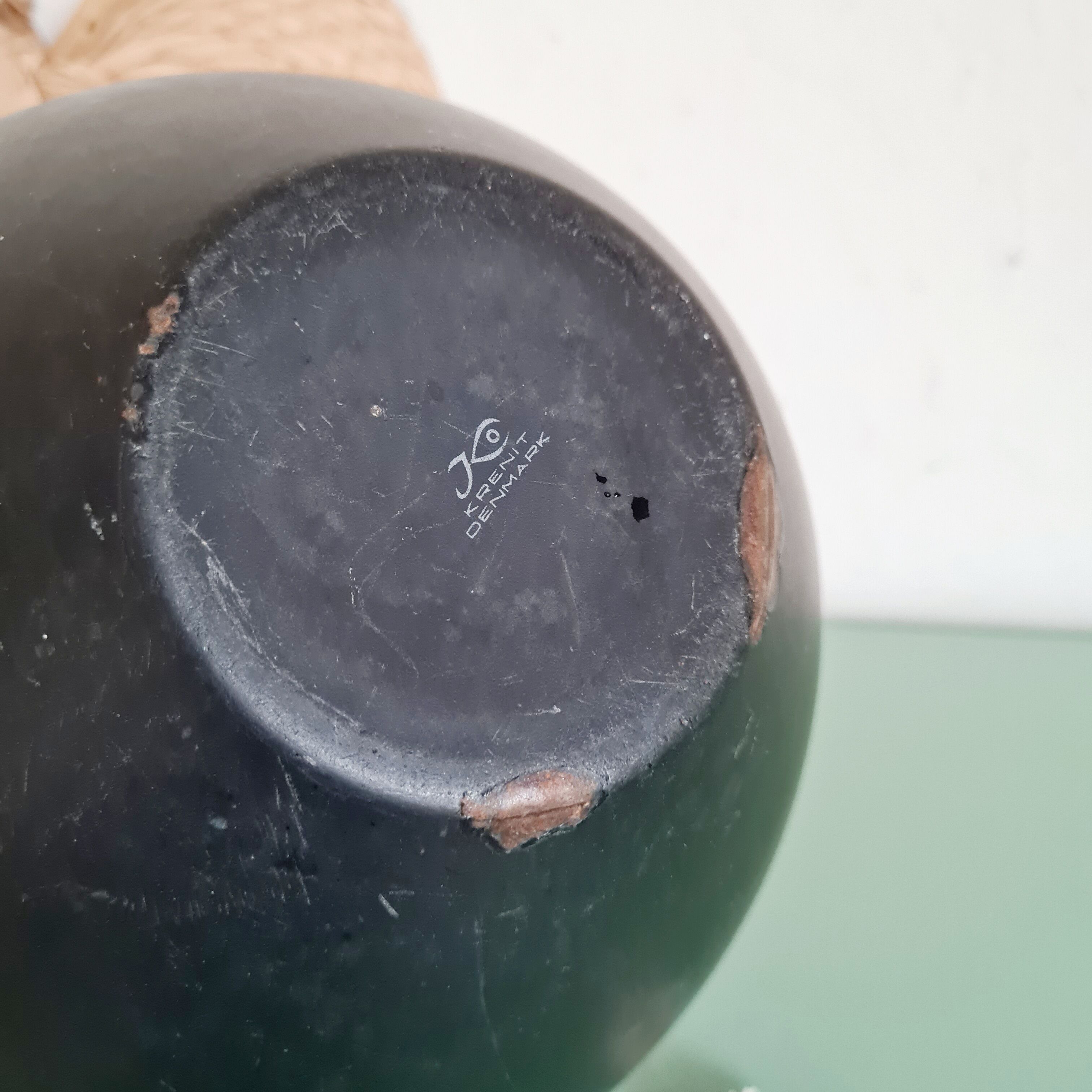 Scandinavian salad bowl Krenit Denmark 1954