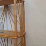 Shelves wicker vintage 100x82cm