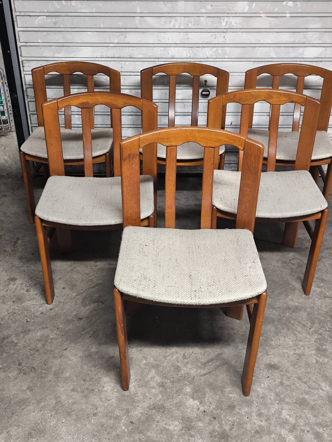 Vintage Bauman elm chairs