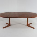 McIntosh round extendable dining table 2x 'Crieff' - mid-century modern style