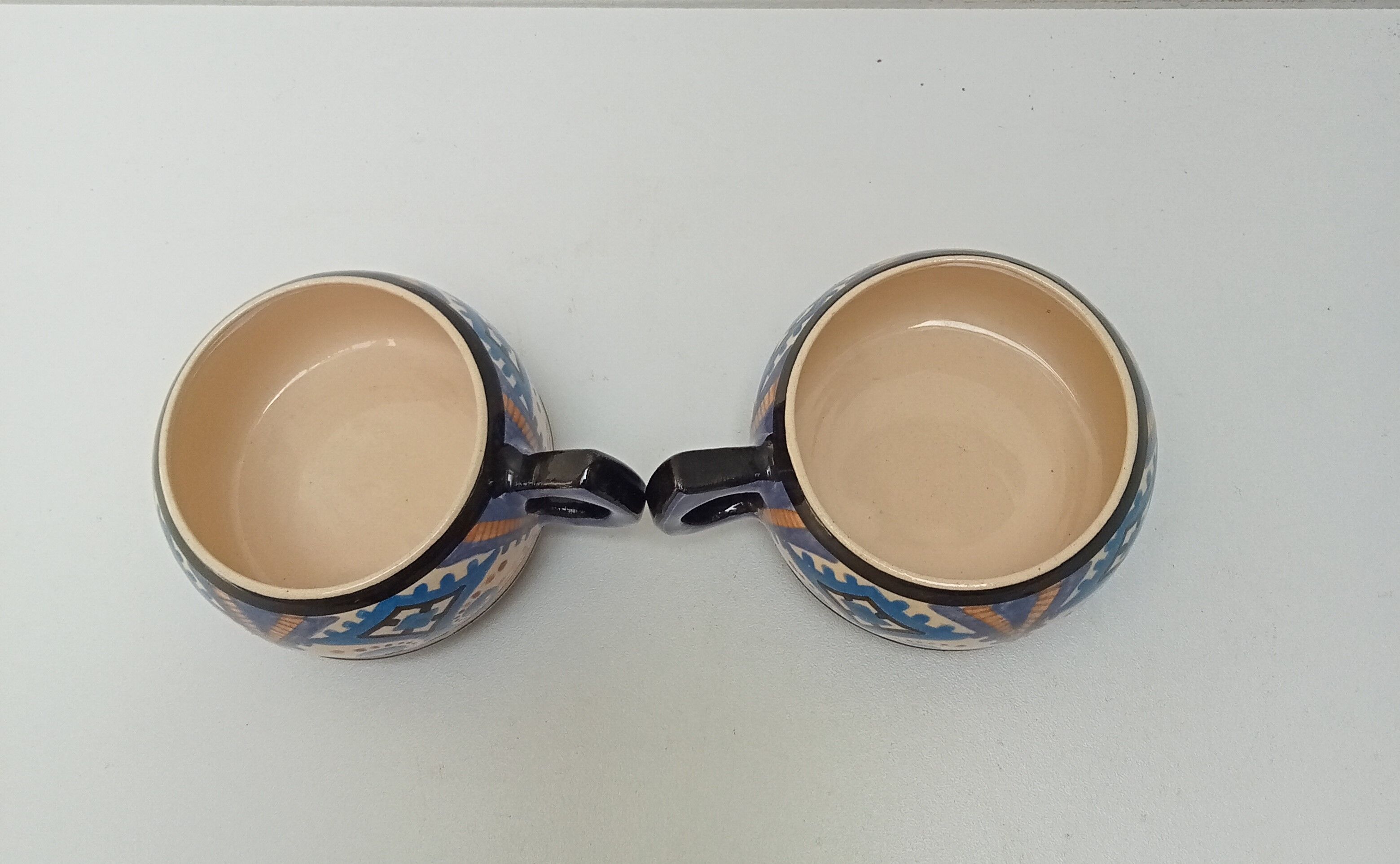 Duo of cups Paul Fouillen Quimper