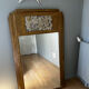 Miroir doré art deco