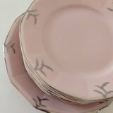 pink porcelain service Hass & Czjzek
