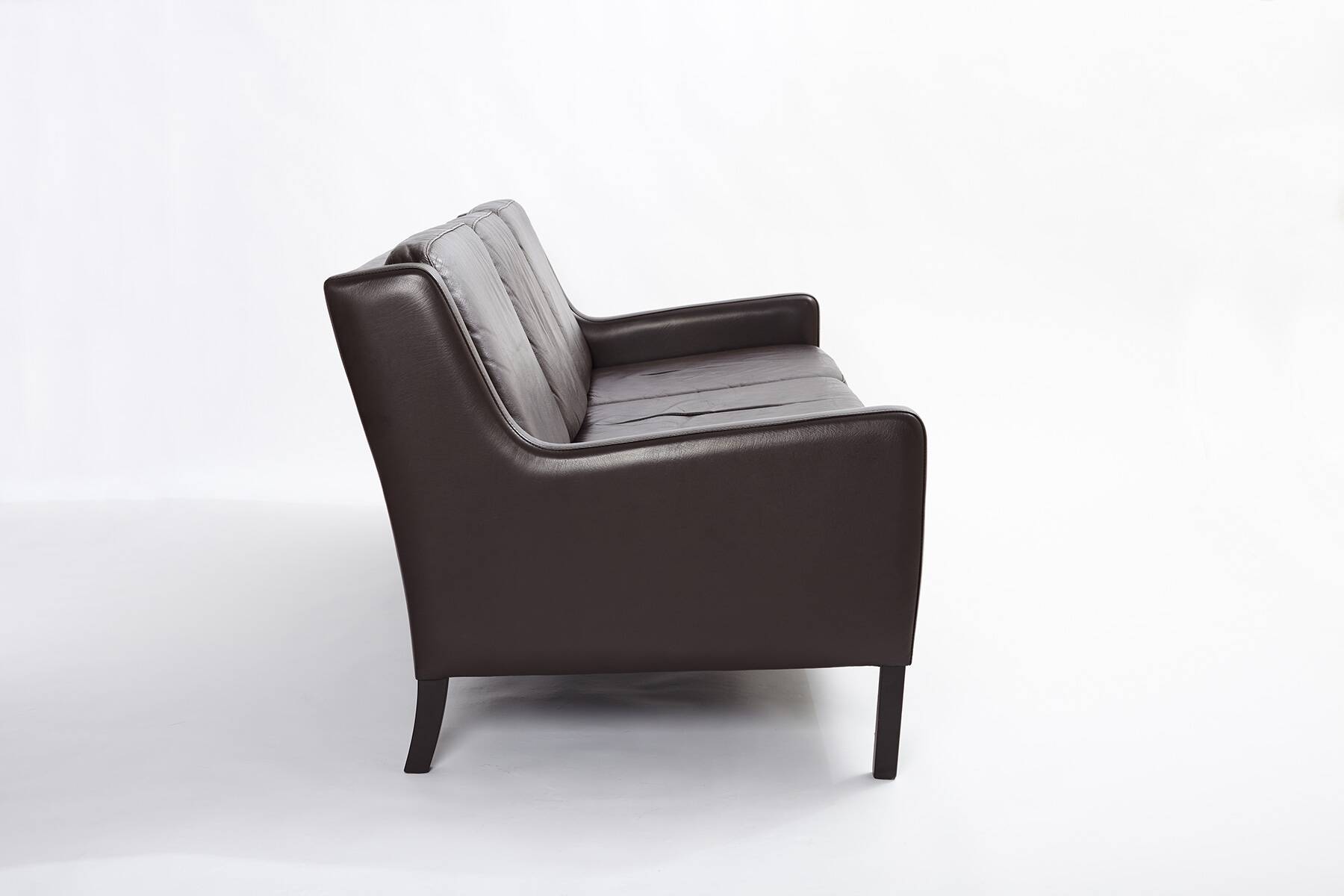 Canapé vintage en cuir, danemark