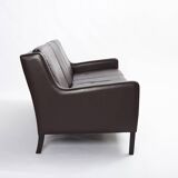 Canapé vintage en cuir, danemark