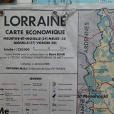 Former vintage school card MDI - Lorraine France