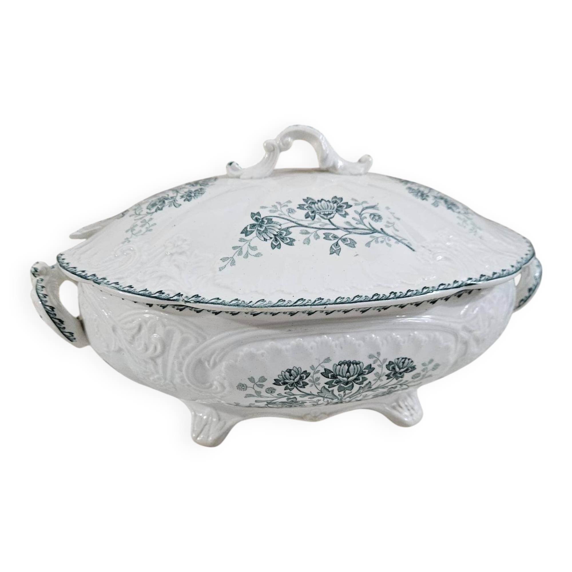 Soupière en terre de fer Richelieu