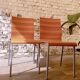 Pair of vintage Kuadra chairs / Pedrali - Italian design