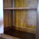 Vitrine de style Louis Philippe en merisier