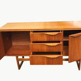Teak row from the 1960s - Edition William Laurence