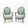 Pair of French Louis Philippe Style Armchairs, 19th Century
