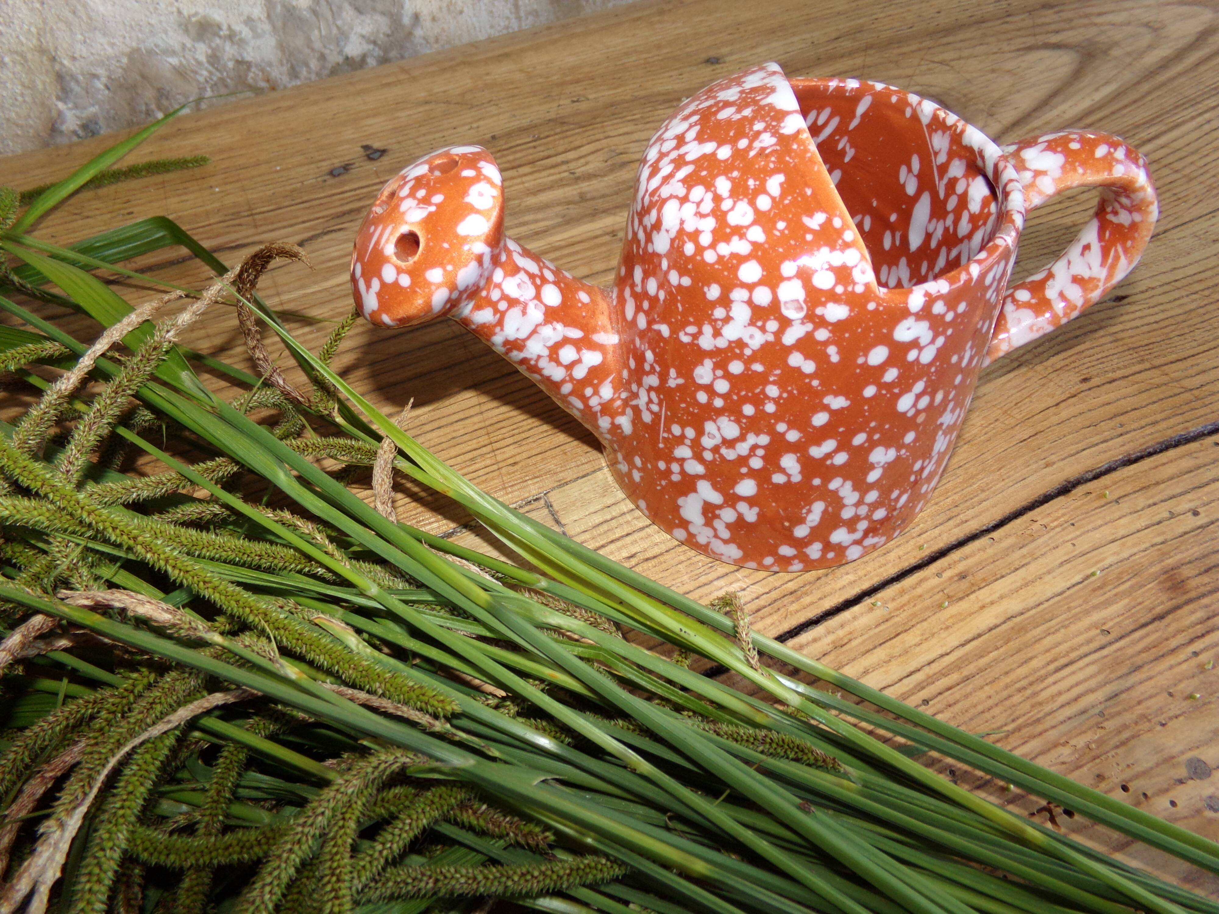 Ceramic watering can
