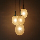 Mid-Century Cascading Drop Light by Doria Leuchten, 1960s