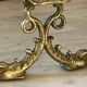 Italian bronze magazine rack