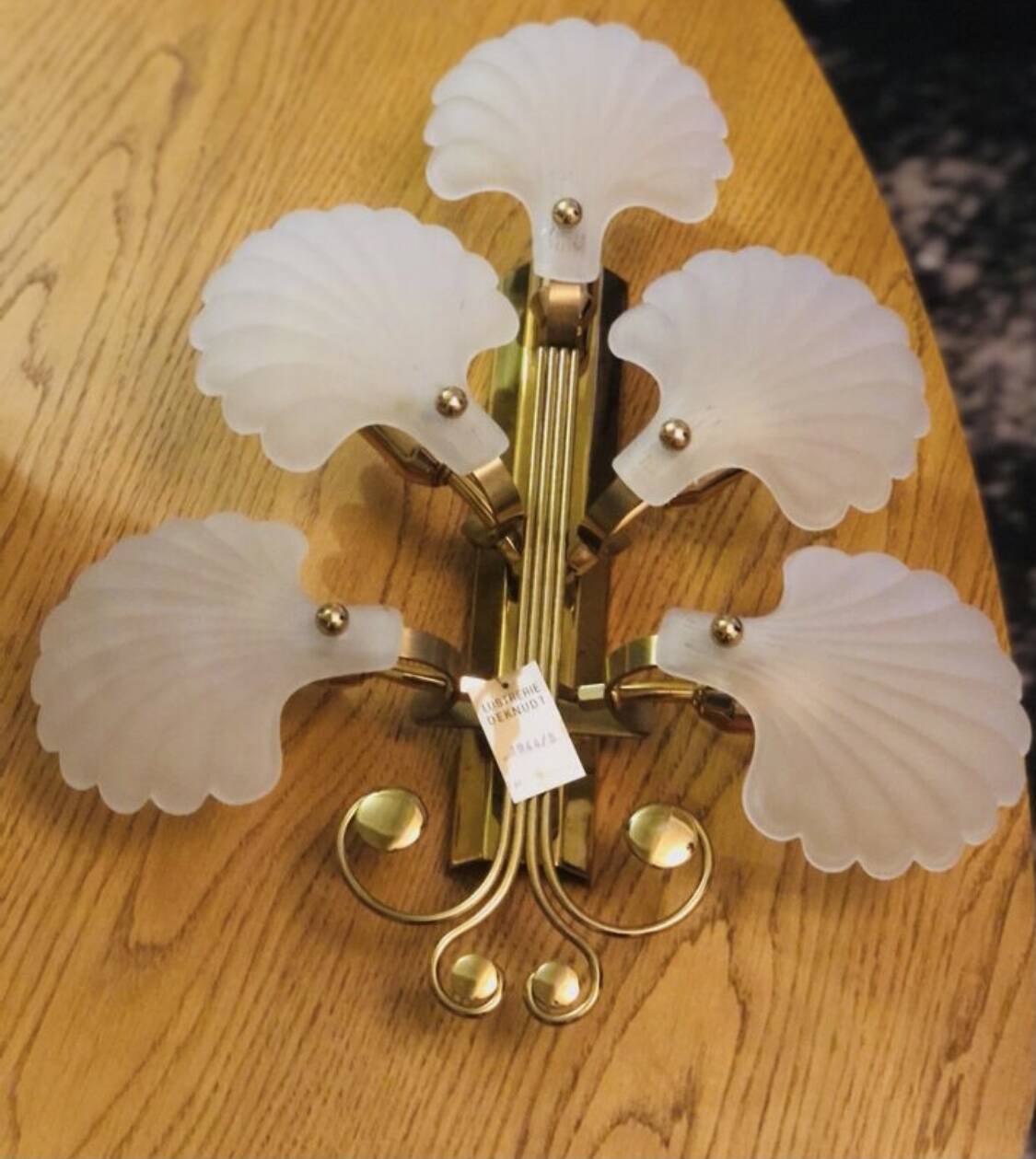 Old Art Deco DEKNUDT wall light