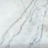 Authentic Parisian Bistro Table - Marble and Cast Iron, 1920s Style