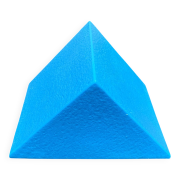 Postmodern Blue Prism Shape Floor or Table Lamp from Heico, 1980s
