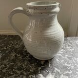 Marsh stoneware pitcher