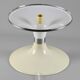 Space Age Design 1970s DADIME XL Plastic Mushroom Table Lamp, France.