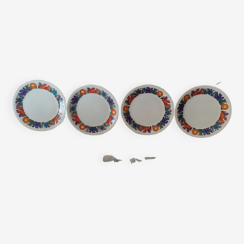 4 Villeroy & Boch plates