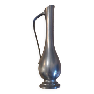 Manoir soliflore/pewter vase - h 32cm