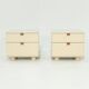 Pair of Interlubke Mutaro Series bedside tables by Peter Maly, 1970s