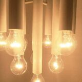 Minimalist suspension from the Swiss space age of the mid-century type 415 by Temde, 1960s.