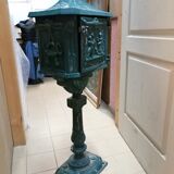 Old cast iron mailbox "Relais de Poste"