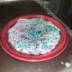 Plate signed Morvan valaurys style