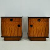 1940s Set of Bedside Tables , Czechoslovakia