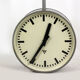 Double sided railway clock from pragotron, 1970