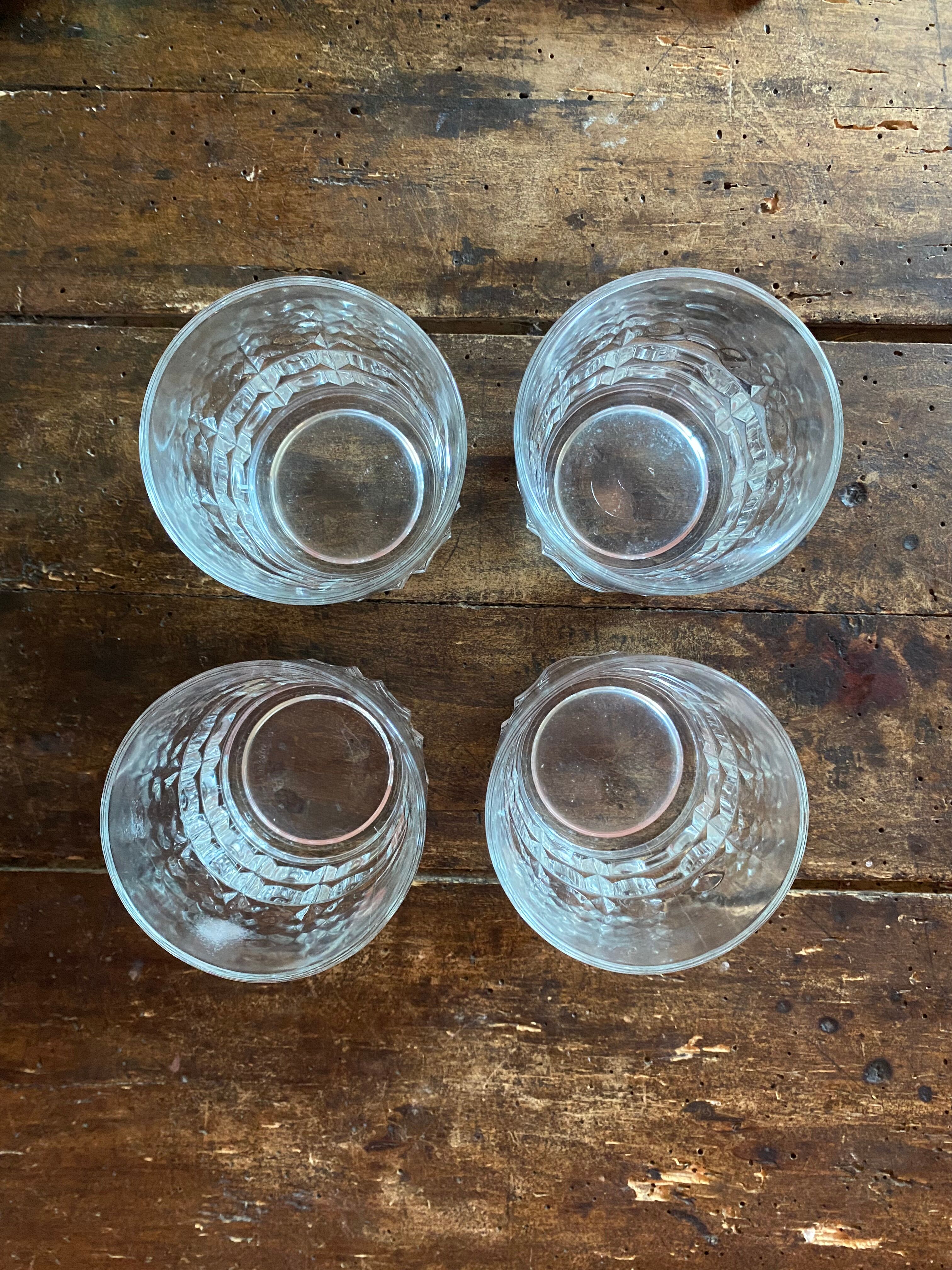 Vintage whisky glass