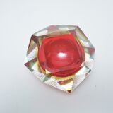 Sommerso Murano ashtray