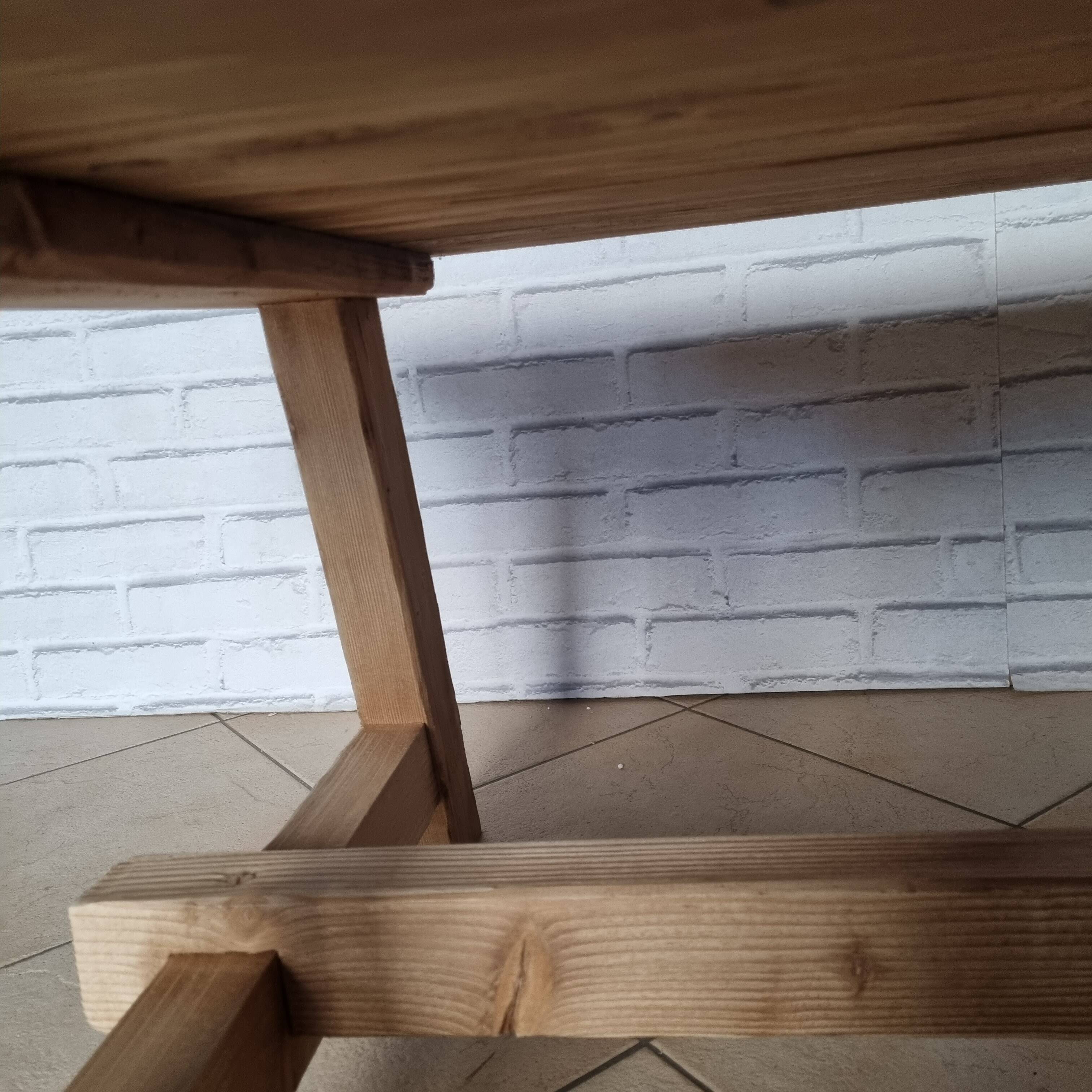 20th Century Pine Side Coffee Table