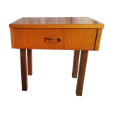 Teak bedside
