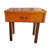 Teak bedside