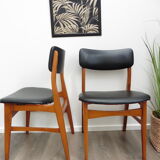 Pair of scandinavian style chairs