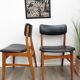Pair of scandinavian style chairs