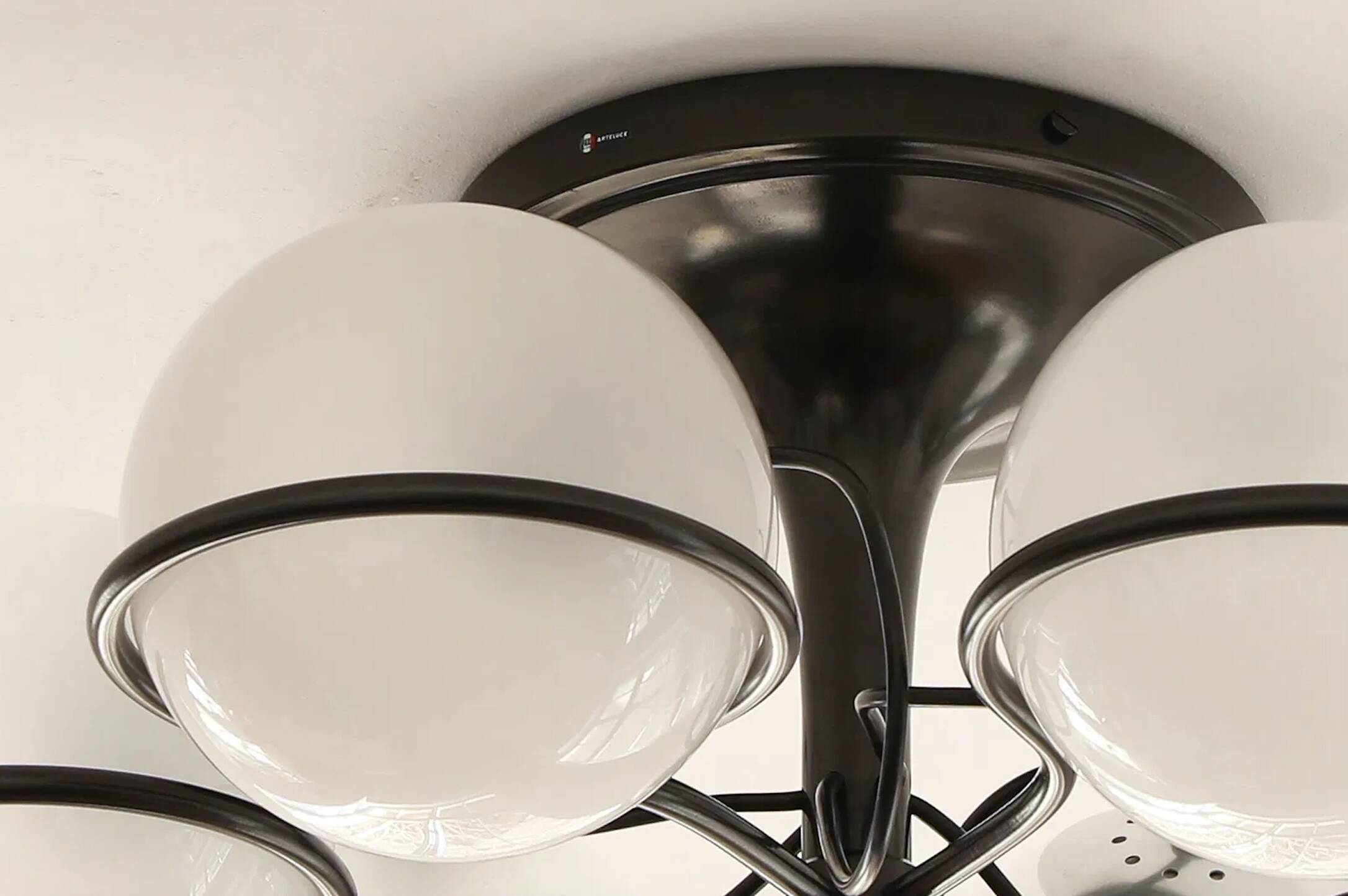 Gino Sarfatti ceiling light model 2042/6 original edition Arteluce
