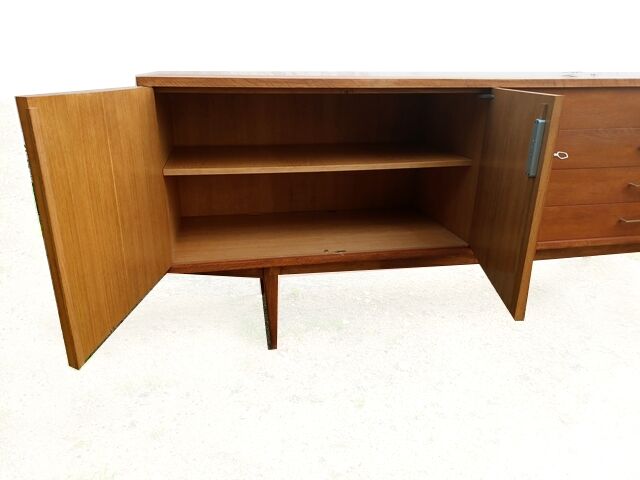 1950s solid wood sideboard