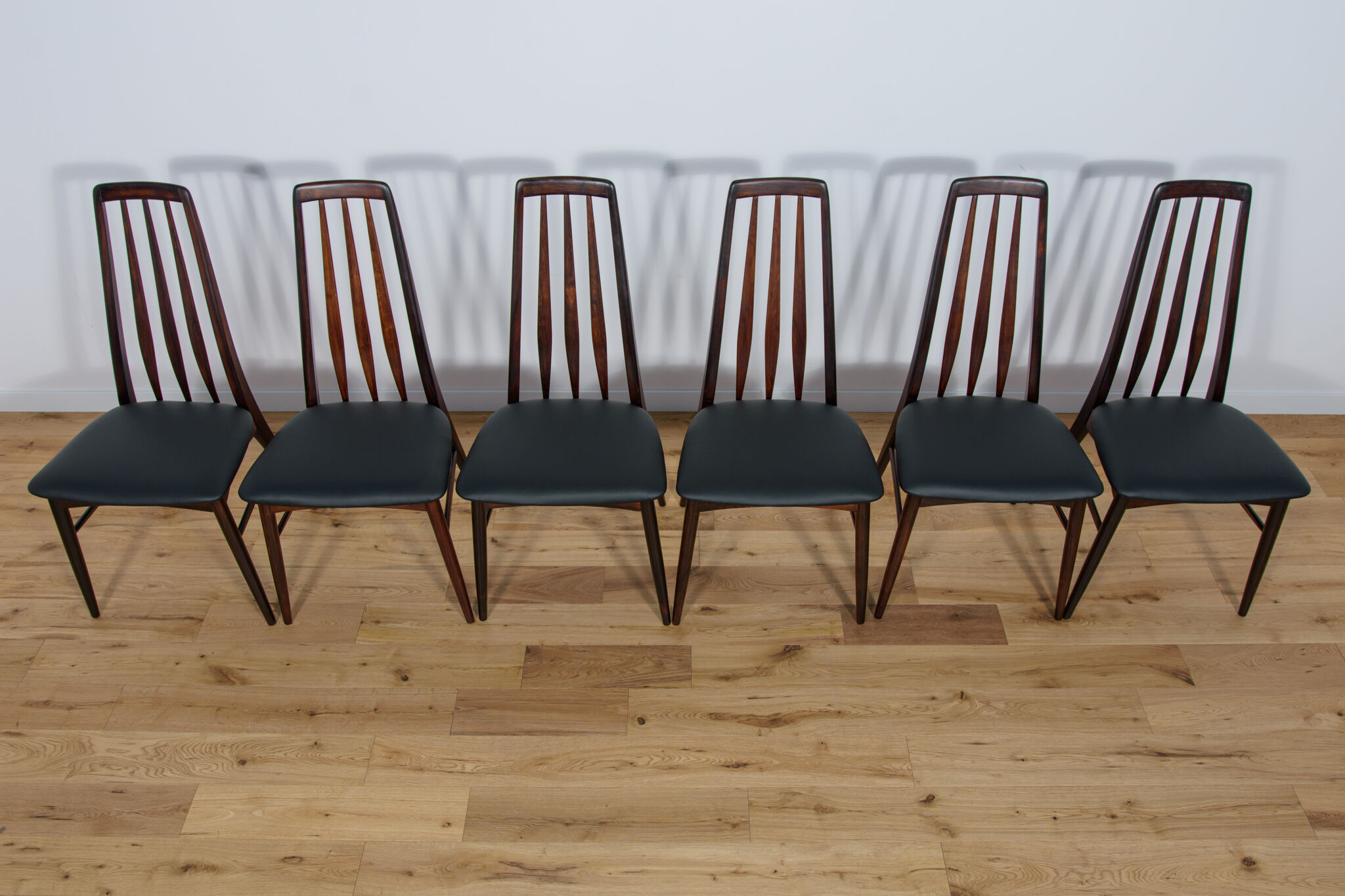 Model Eva Dining Chairs by Niels Koefoed for Koefoeds Hornslet, 1960s