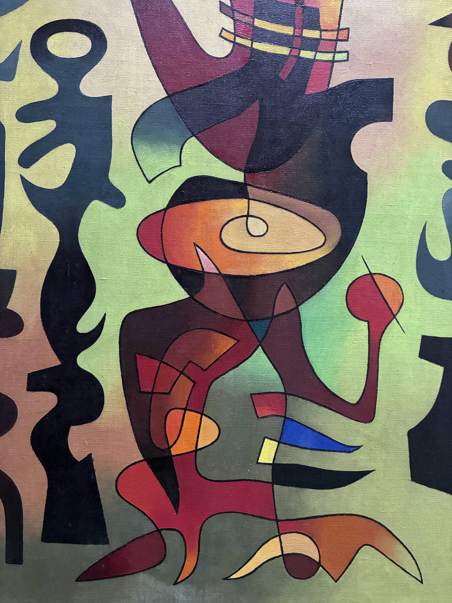 Abstraction André Poujet 1947