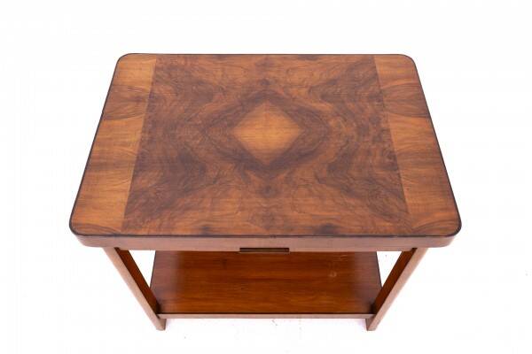Art Deco side table from the first half of the 20th century, Poland