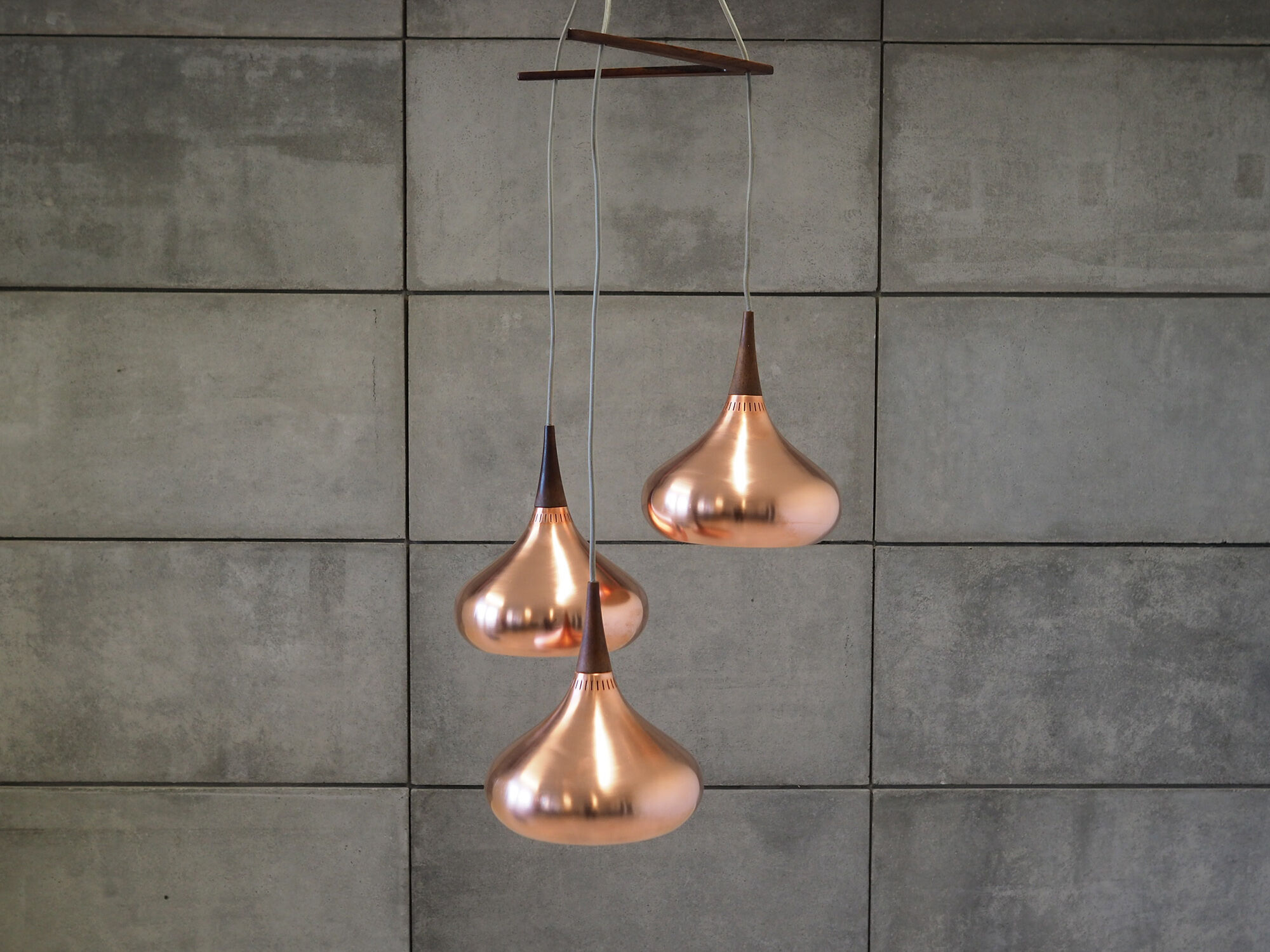 Jo Hammerborg chandelier danish design 60 70s